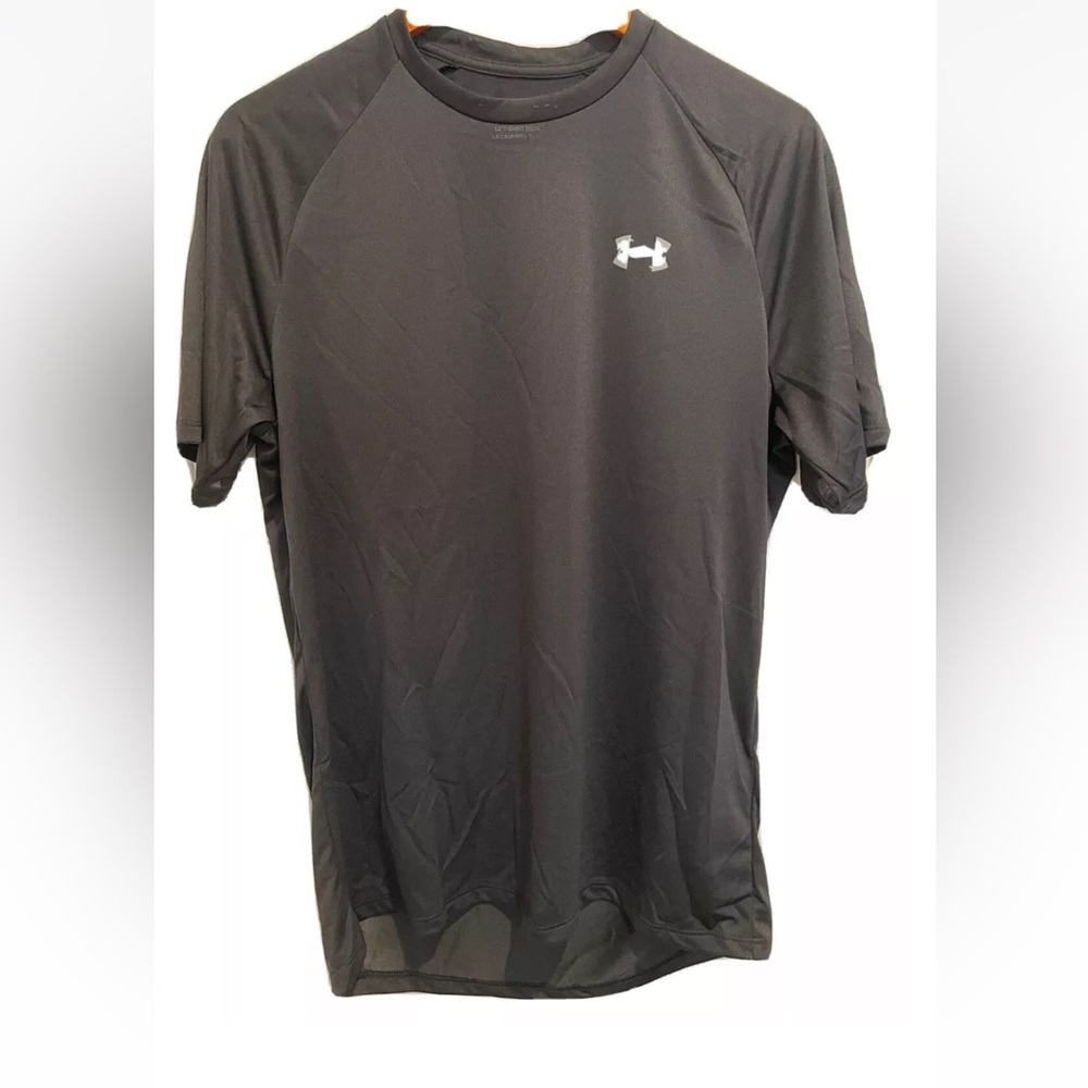 Under Armour Mens “The Tech” T- Shirt Size Medium, Black, Work Out Gear